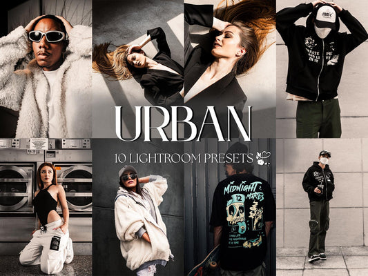 10 Urban LIGHTROOM Presets Mobile & Desktop