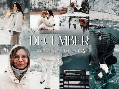 10 December LIGHTROOM Presets Mobile & Desktop