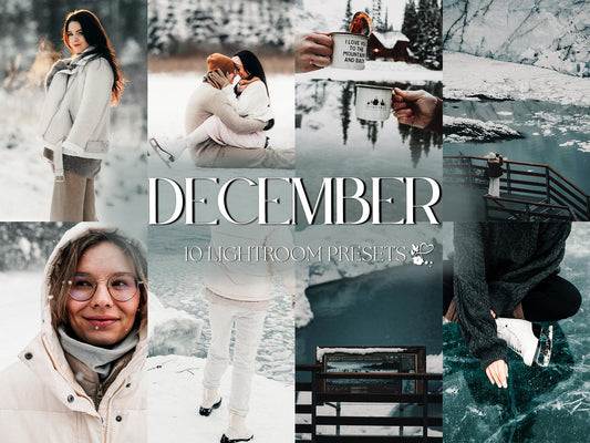 10 December LIGHTROOM Presets Mobile & Desktop