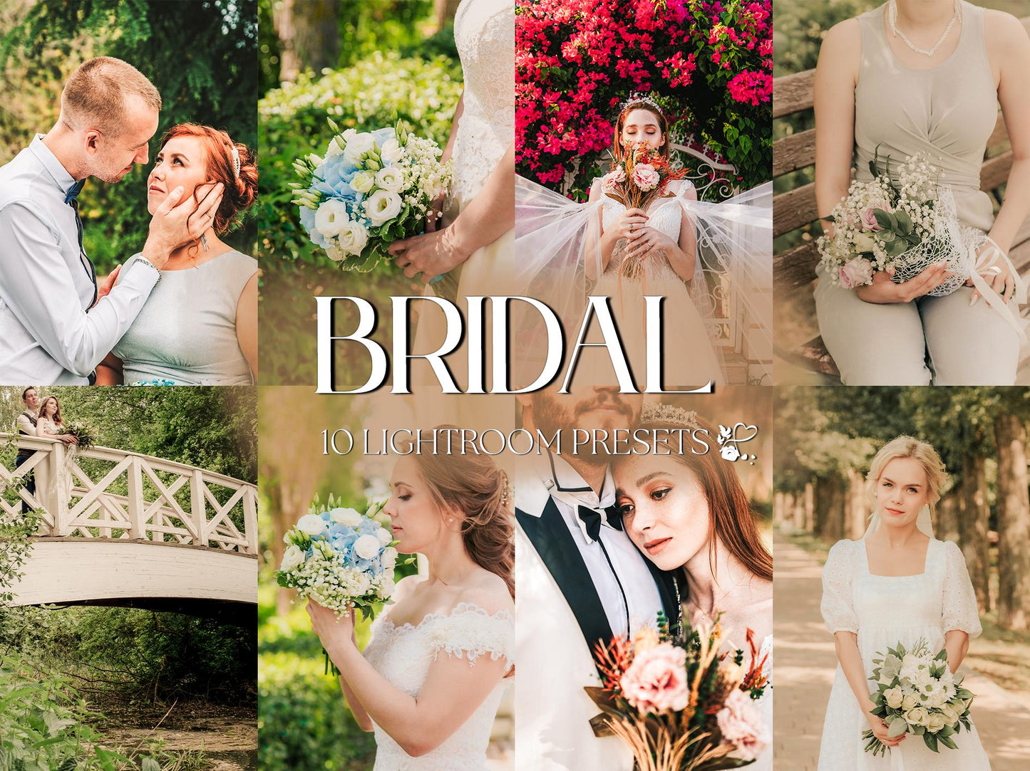 10 Bridal LIGHTROOM Presets Mobile & Desktop