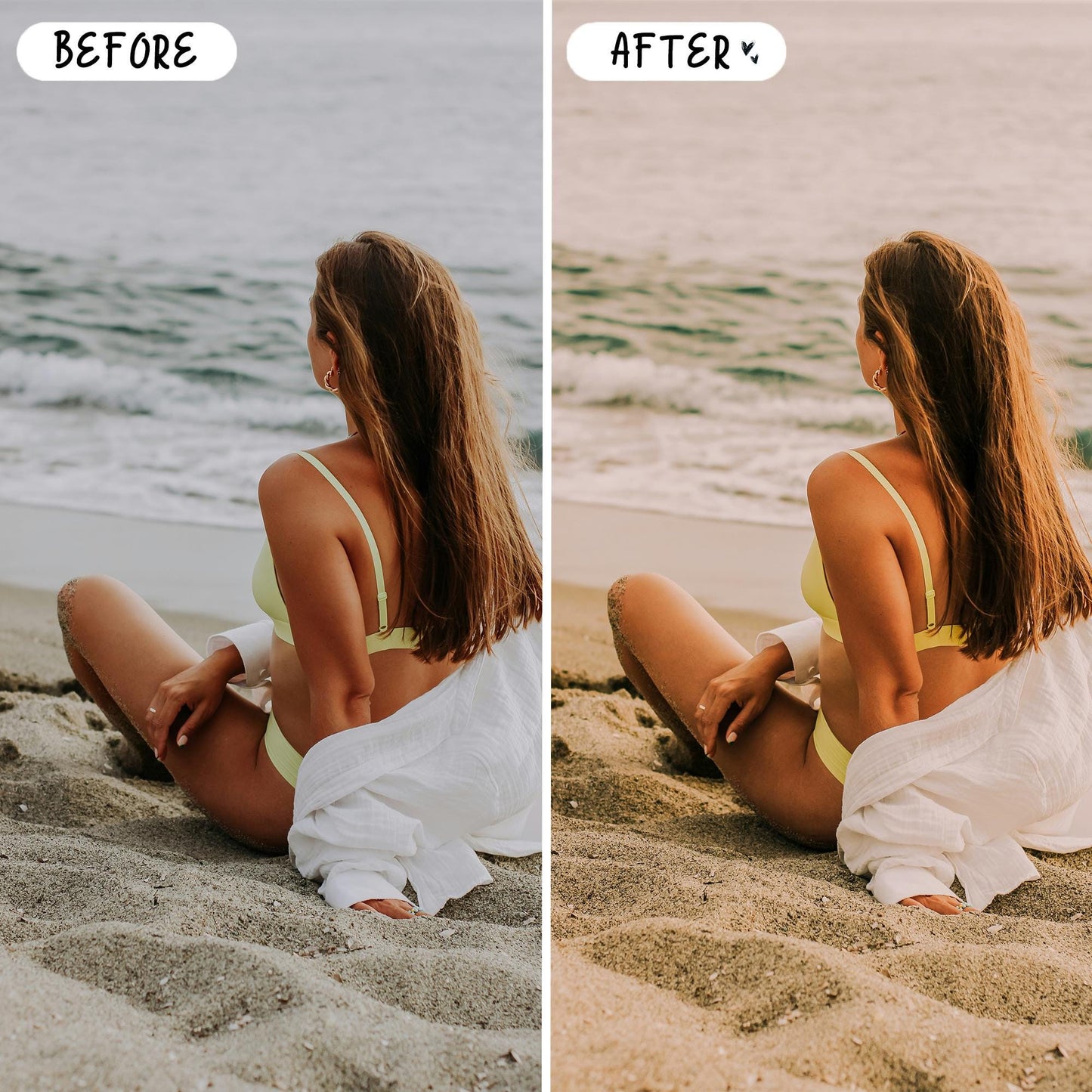 10 Suntan LIGHTROOM Presets Mobile & Desktop