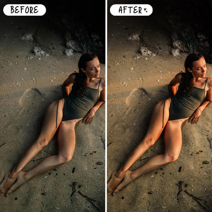 10 Suntan LIGHTROOM Presets Mobile & Desktop