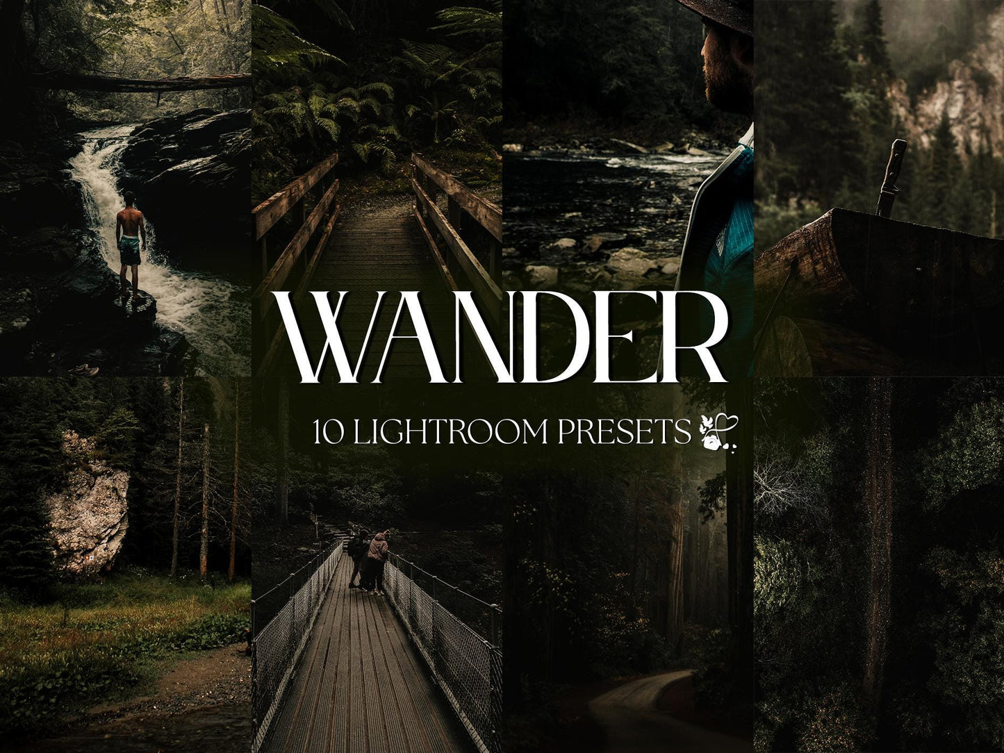 10 Wander LIGHTROOM Presets Mobile & Desktop