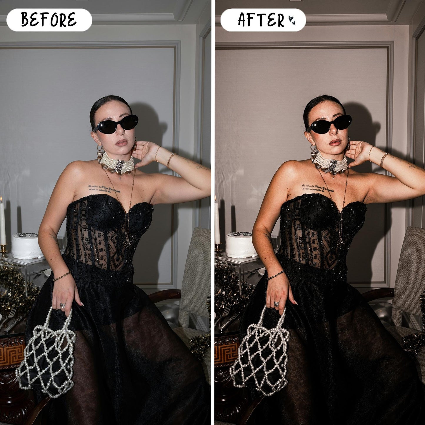 10 New Years LIGHTROOM Presets Mobile & Desktop