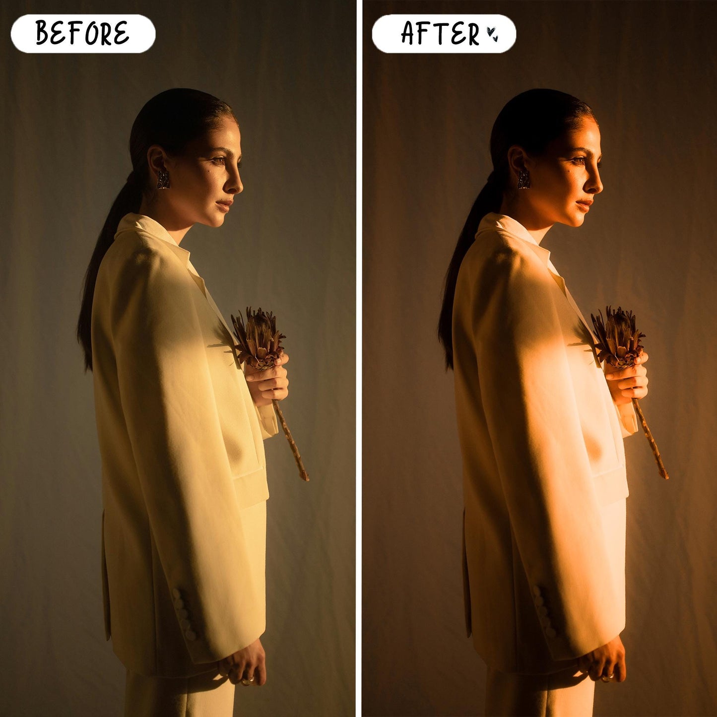 10 Honey LIGHTROOM Presets Mobile & Desktop