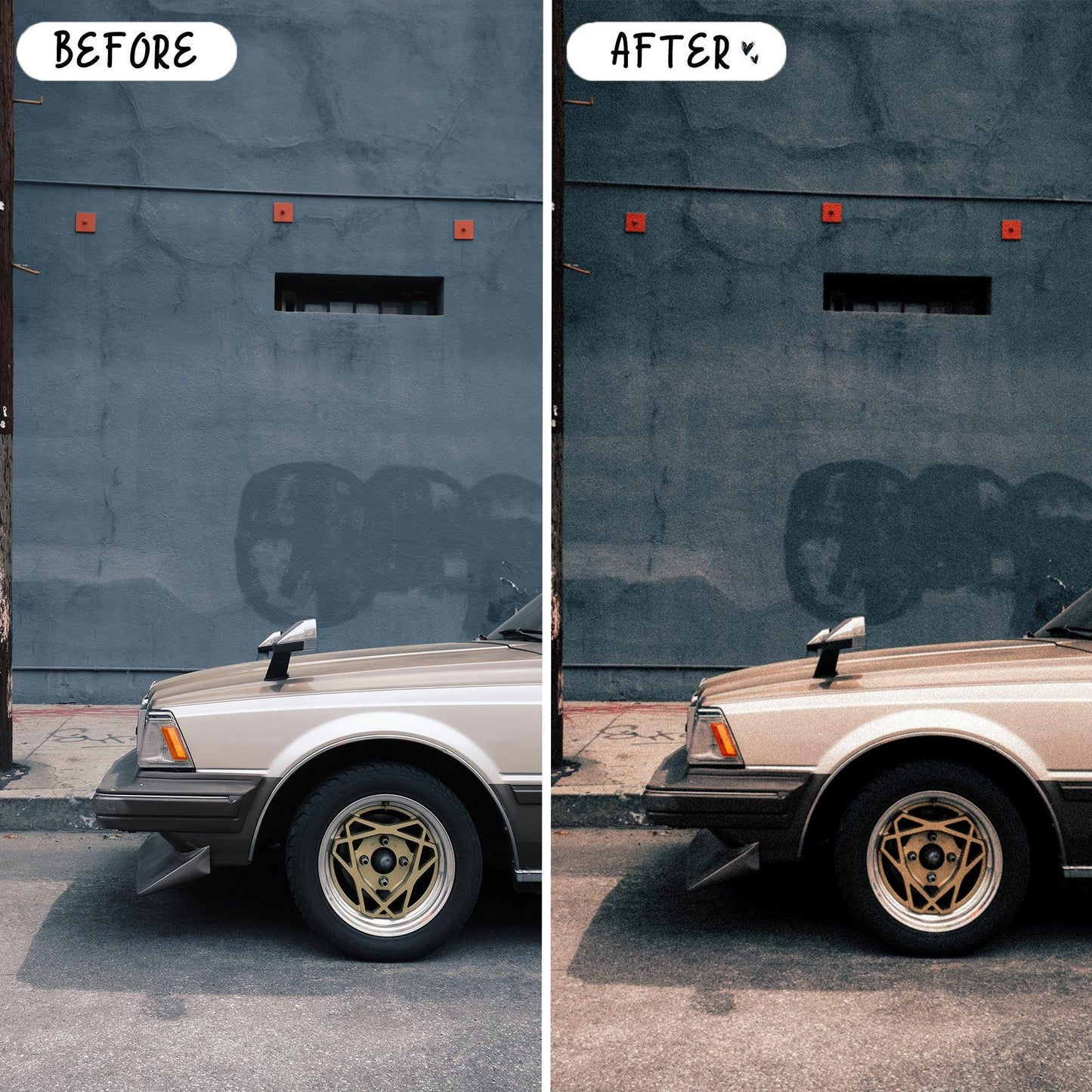 10 Grainy LIGHTROOM Presets Mobile & Desktop