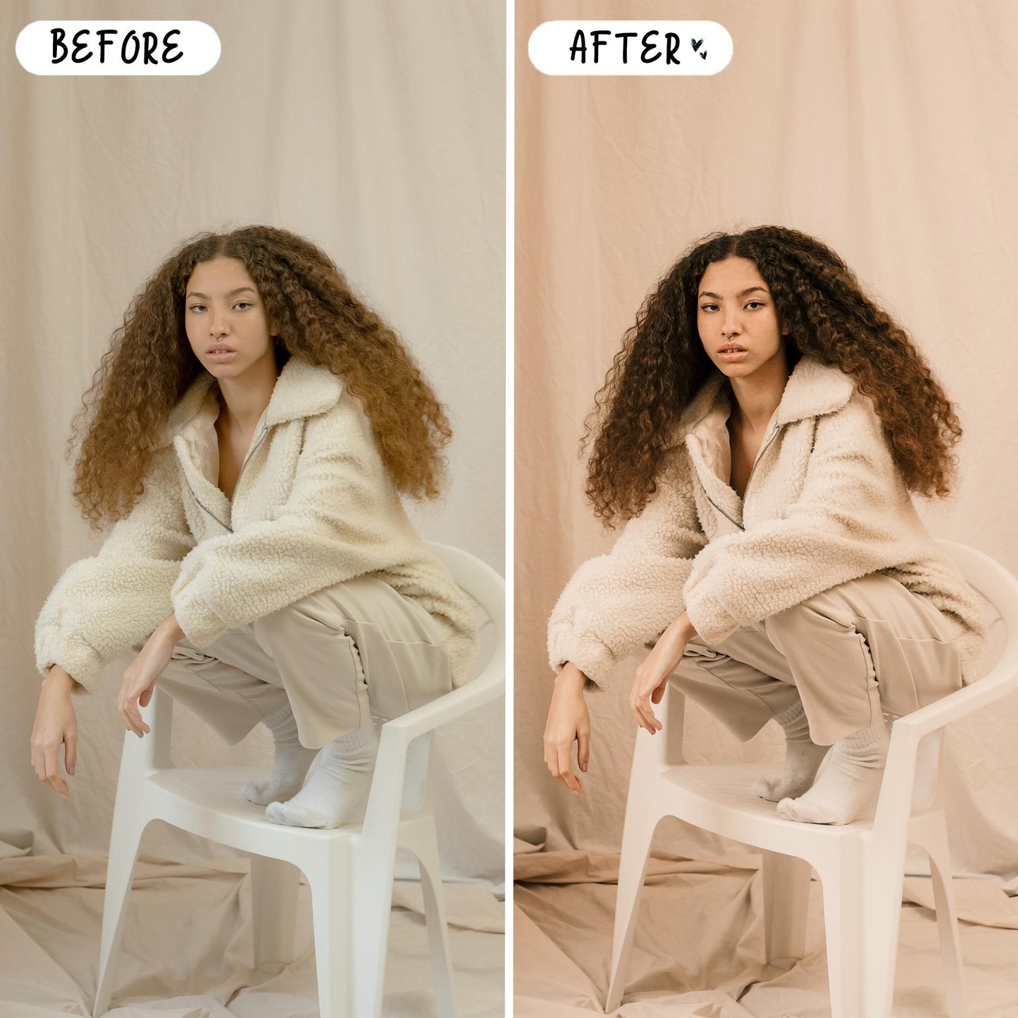 10 Nude Tones LIGHTROOM Presets Mobile & Desktop