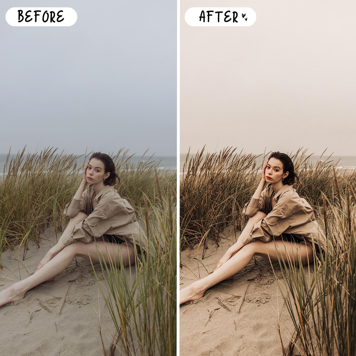 10 Nude Tones LIGHTROOM Presets Mobile & Desktop