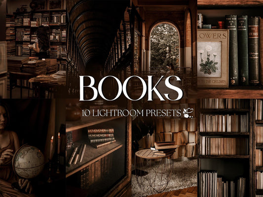 10 Books LIGHTROOM Presets Mobile & Desktop