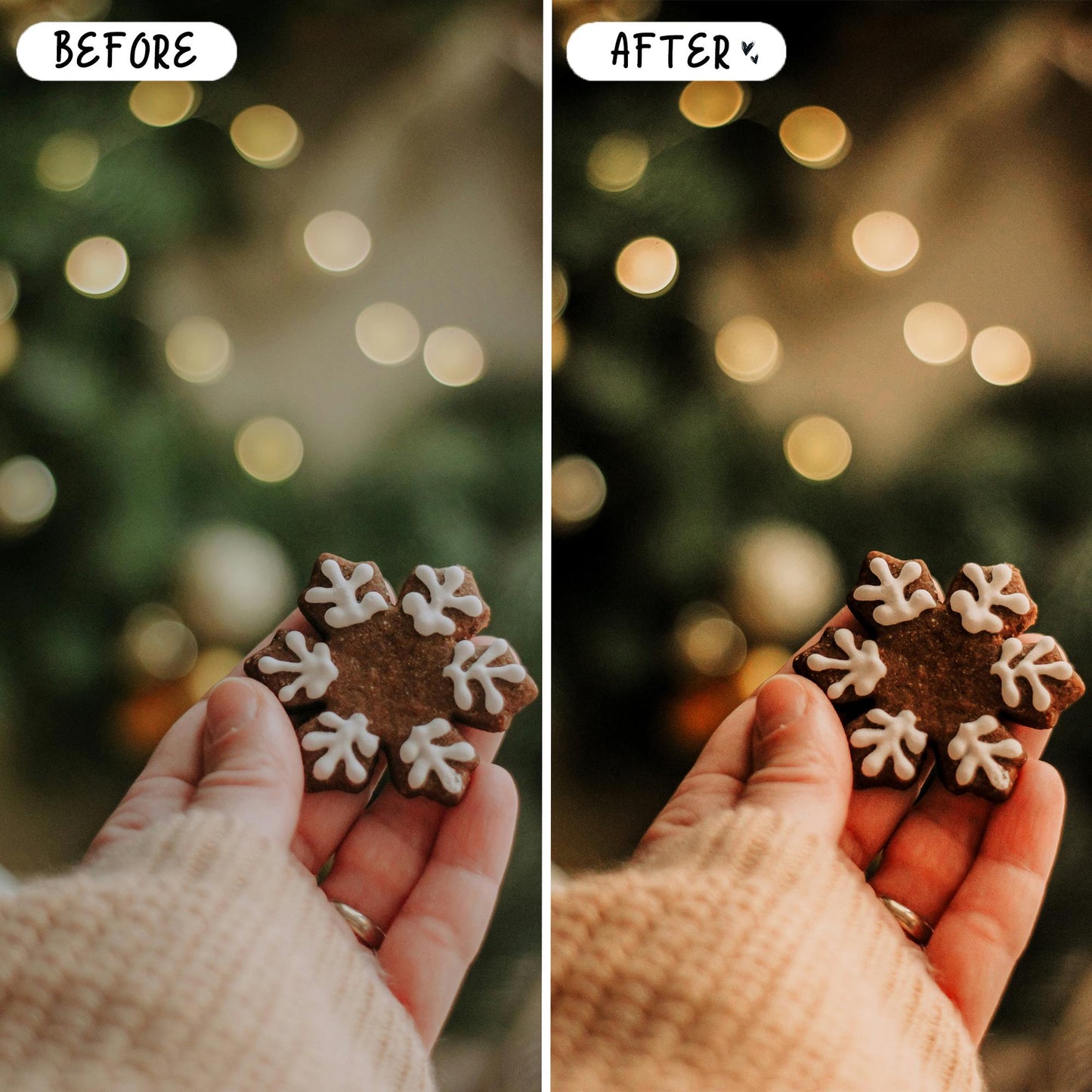 10 Gingerbread LIGHTROOM Presets Mobile & Desktop