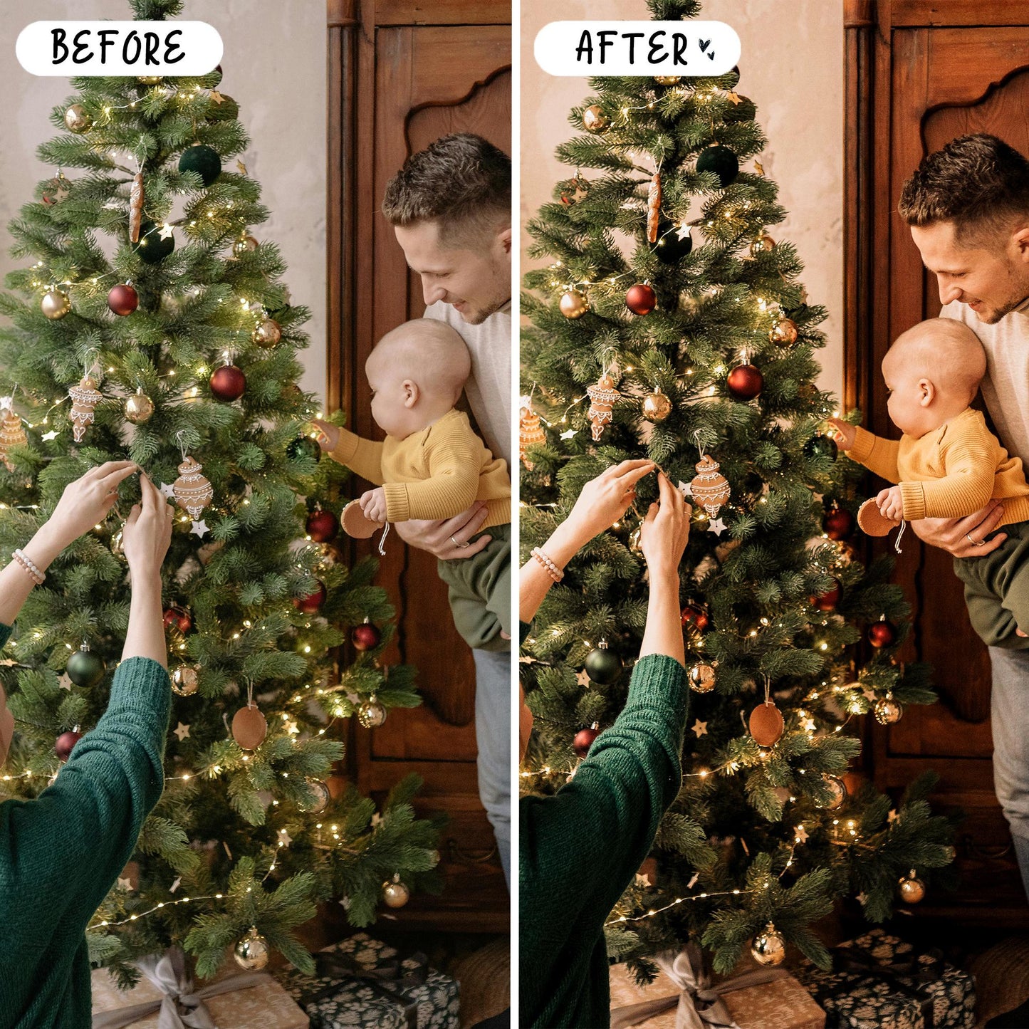 10 Gingerbread LIGHTROOM Presets Mobile & Desktop