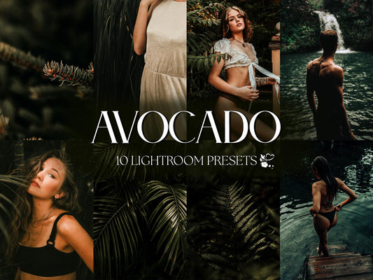 10 Avocado LIGHTROOM Presets Mobile & Desktop
