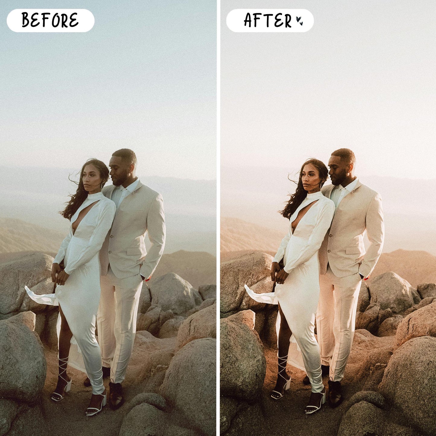 10 Couple LIGHTROOM Presets Mobile & Desktop
