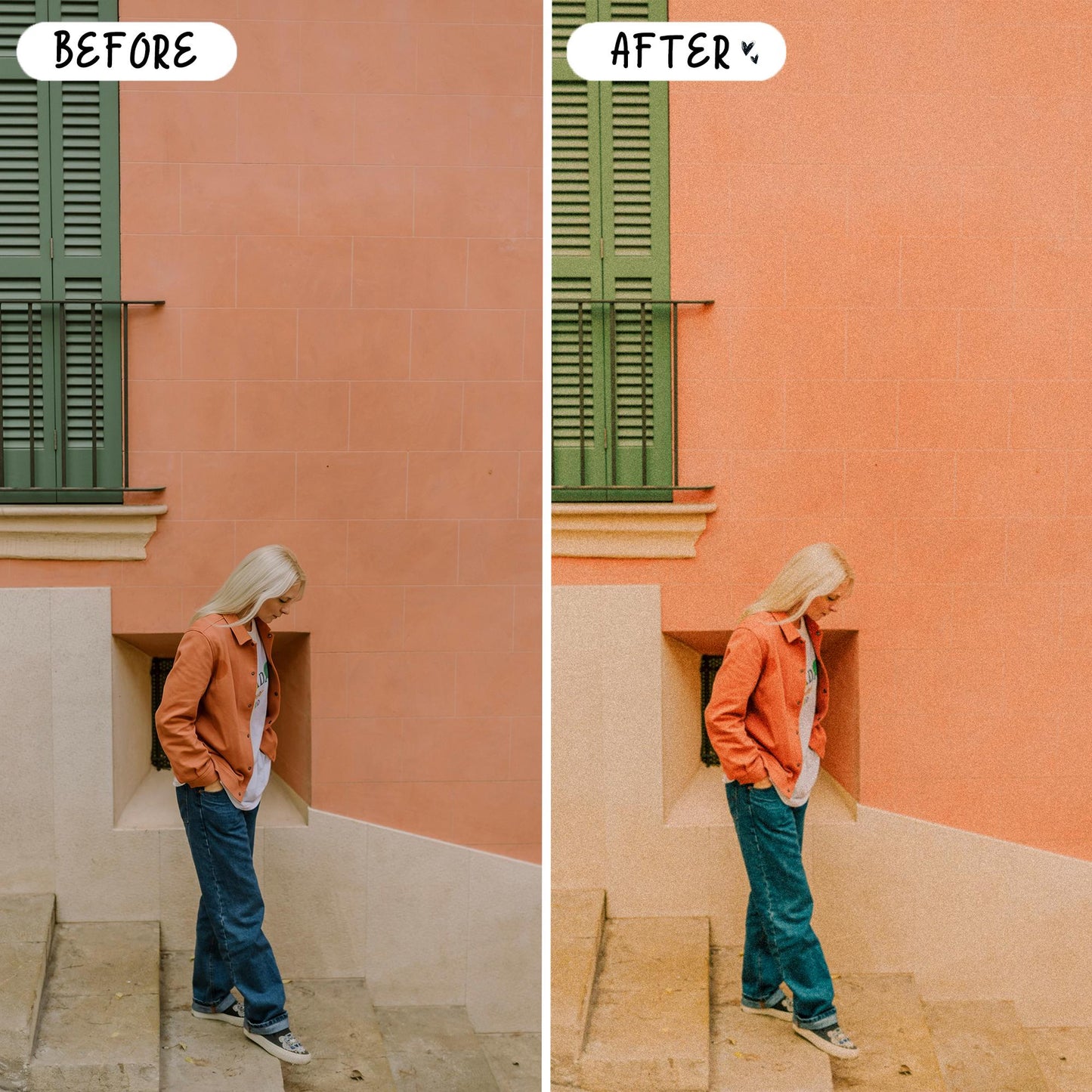 10 Vintage LIGHTROOM Presets Mobile & Desktop