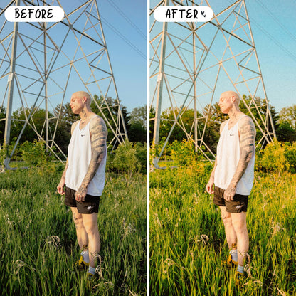 10 Analog LIGHTROOM Presets Mobile & Desktop