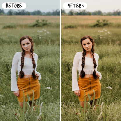 10 Natural LIGHTROOM Presets Mobile & Desktop