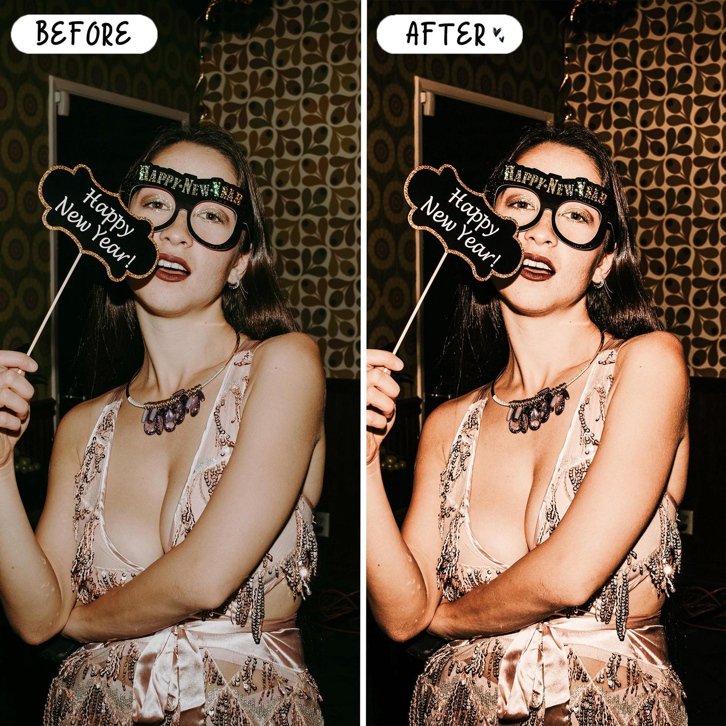 10 New Years LIGHTROOM Presets Mobile & Desktop