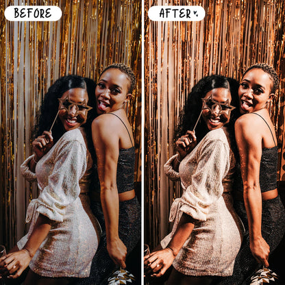 10 New Years LIGHTROOM Presets Mobile & Desktop
