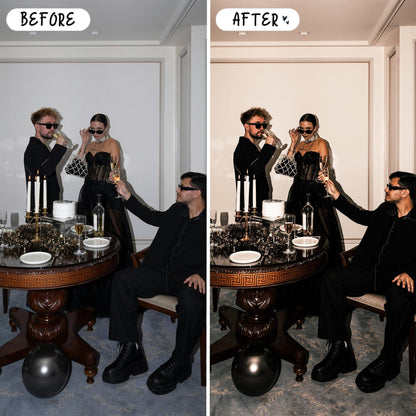 10 New Years LIGHTROOM Presets Mobile & Desktop