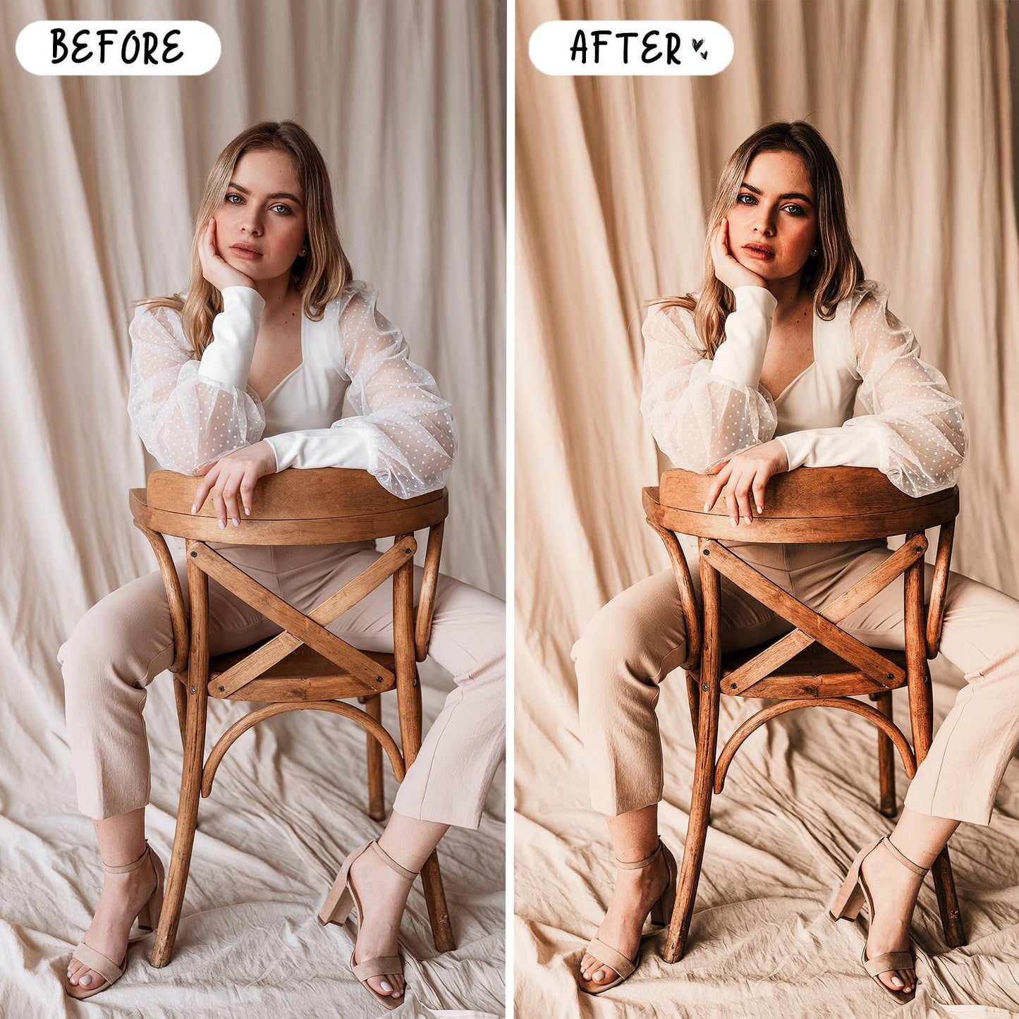 10 Nude Tones LIGHTROOM Presets Mobile & Desktop