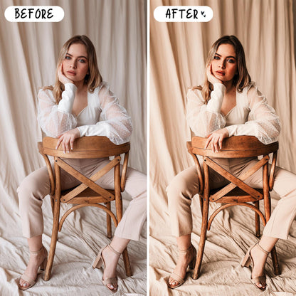 10 Nude Tones LIGHTROOM Presets Mobile & Desktop