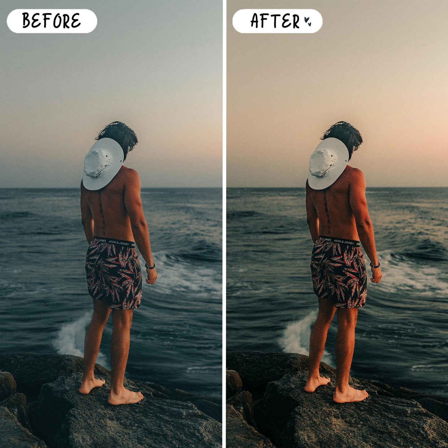 10 Ocean LIGHTROOM Presets Mobile & Desktop