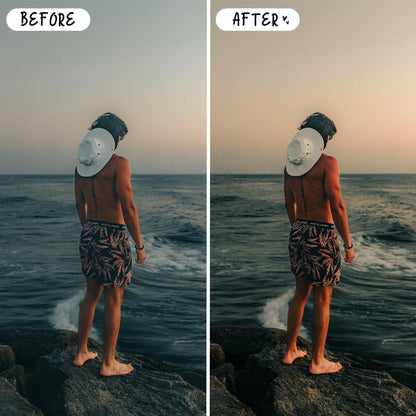 10 Ocean LIGHTROOM Presets Mobile & Desktop