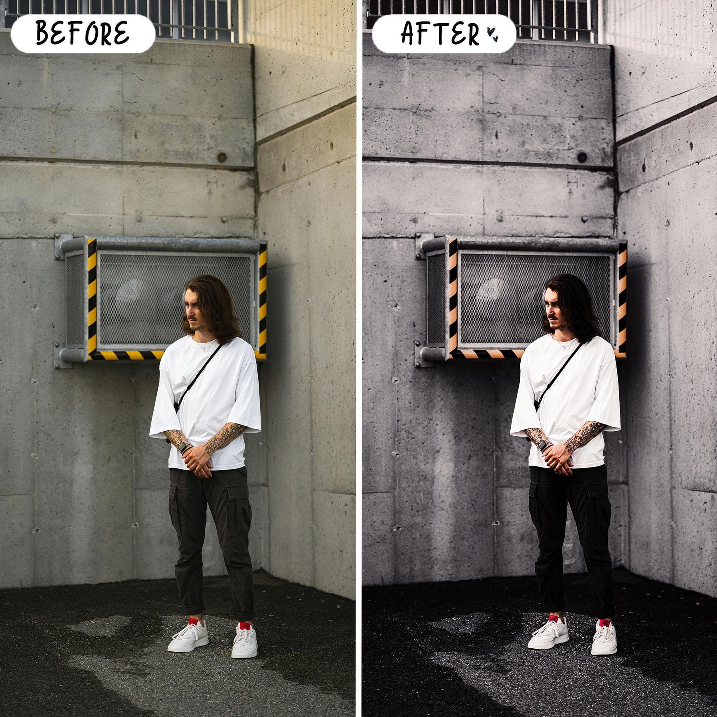 10 Silver LIGHTROOM Presets Mobile & Desktop