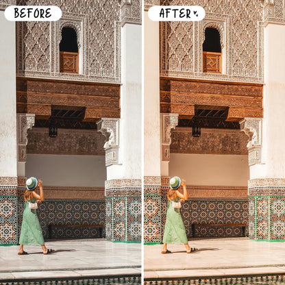 10 Morocco LIGHTROOM Presets Mobile & Desktop