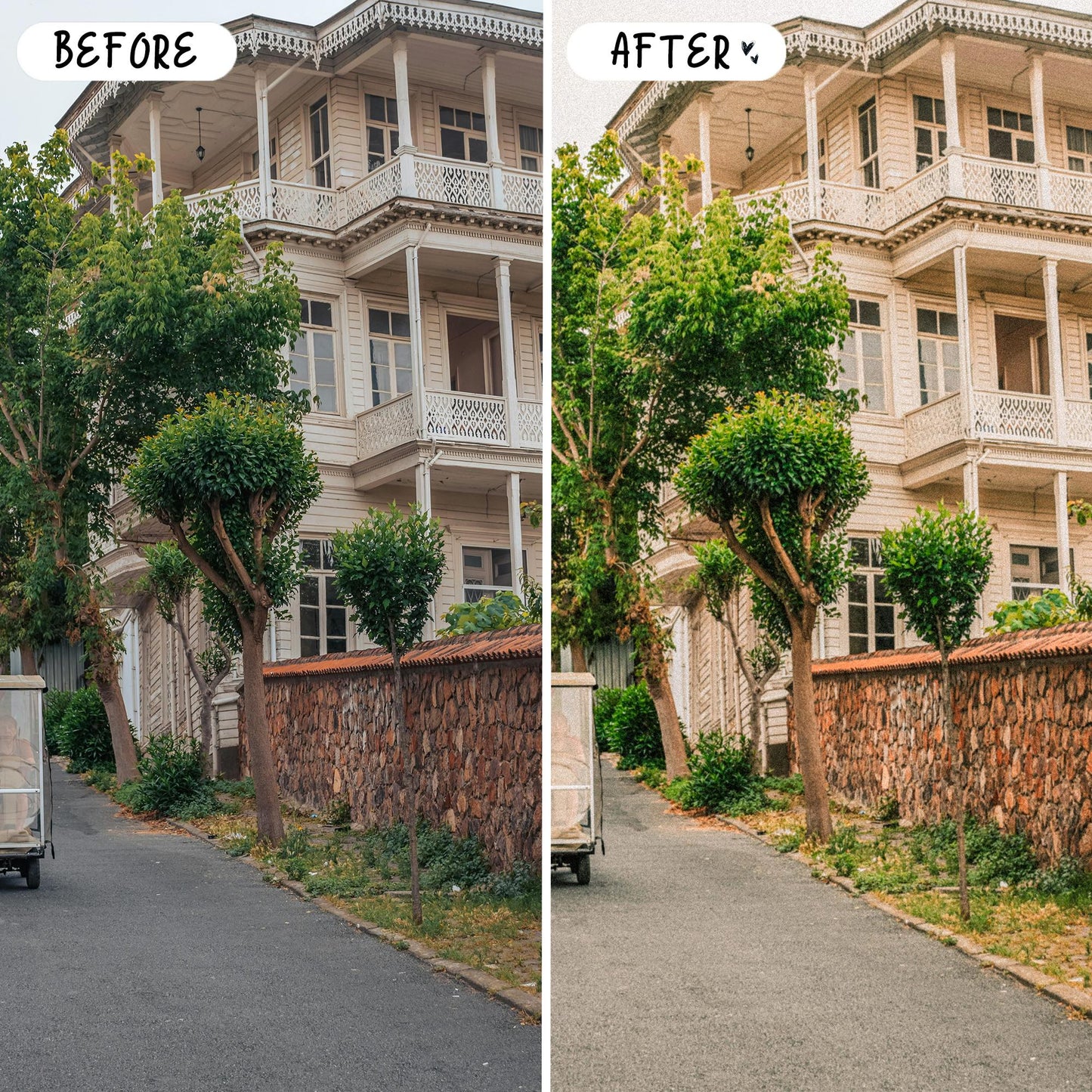 10 Vintage LIGHTROOM Presets Mobile & Desktop