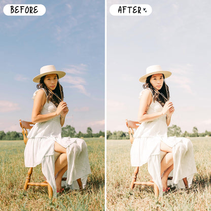 10 Airy LIGHTROOM Presets Mobile & Desktop