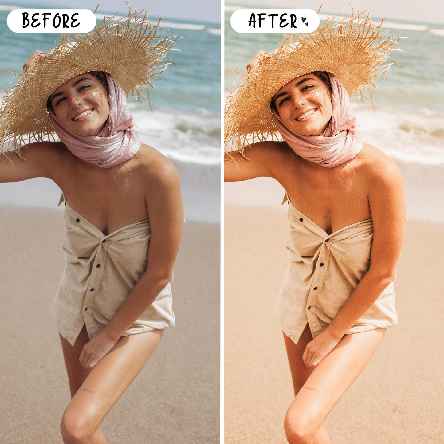 10 Beach LIGHTROOM Presets Mobile & Desktop