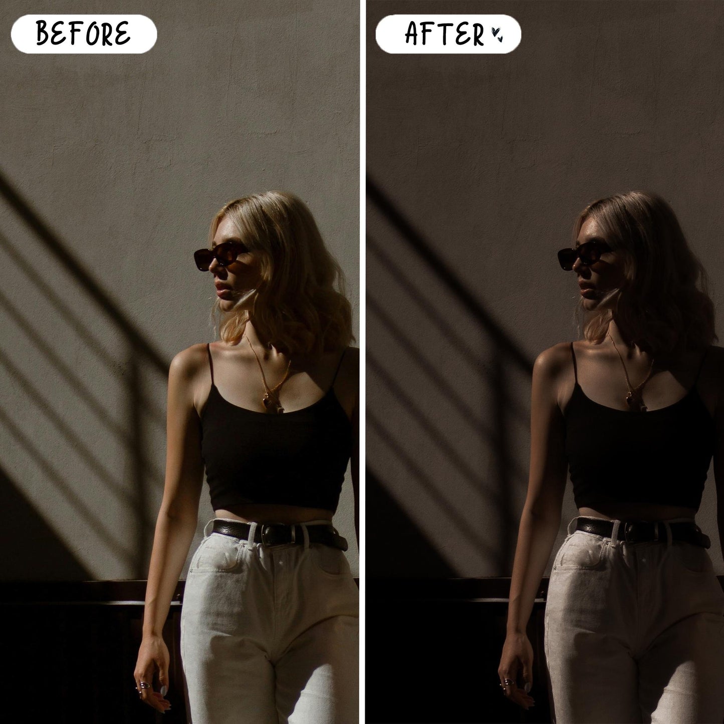 10 Minimal LIGHTROOM Presets Mobile & Desktop