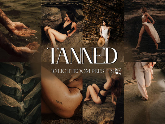 10 Tanned LIGHTROOM Presets Mobile & Desktop