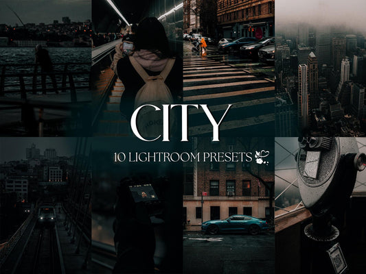 10 City LIGHTROOM Presets Mobile & Desktop
