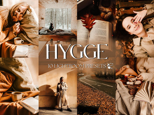 10 Hygge LIGHTROOM Presets Mobile & Desktop
