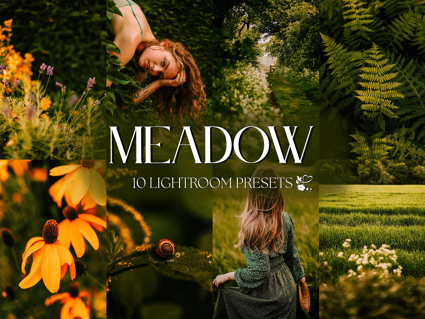 10 Meadow LIGHTROOM Presets Mobile & Desktop