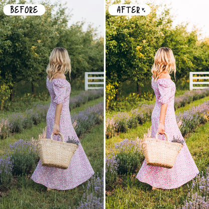 10 Meadow LIGHTROOM Presets Mobile & Desktop