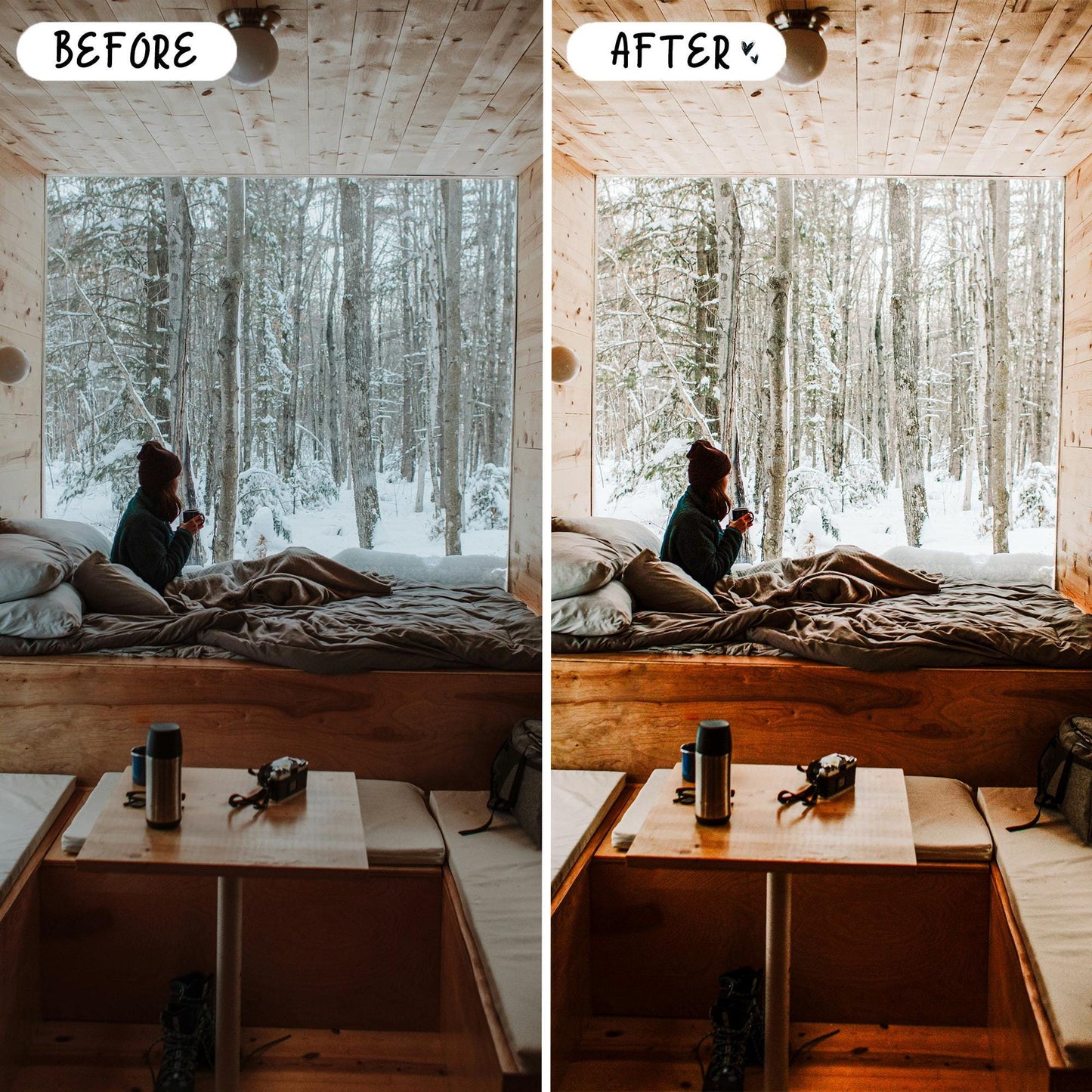 10 Christmas LIGHTROOM Presets Mobile & Desktop
