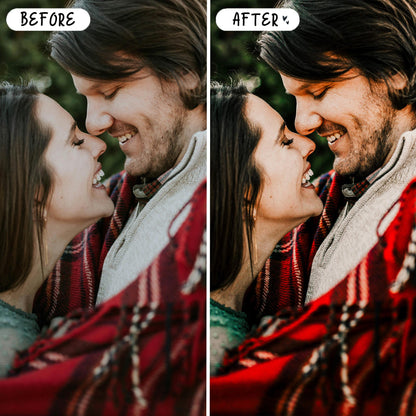 10 Christmas LIGHTROOM Presets Mobile & Desktop