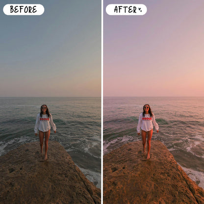 10 Blush LIGHTROOM Presets Mobile & Desktop