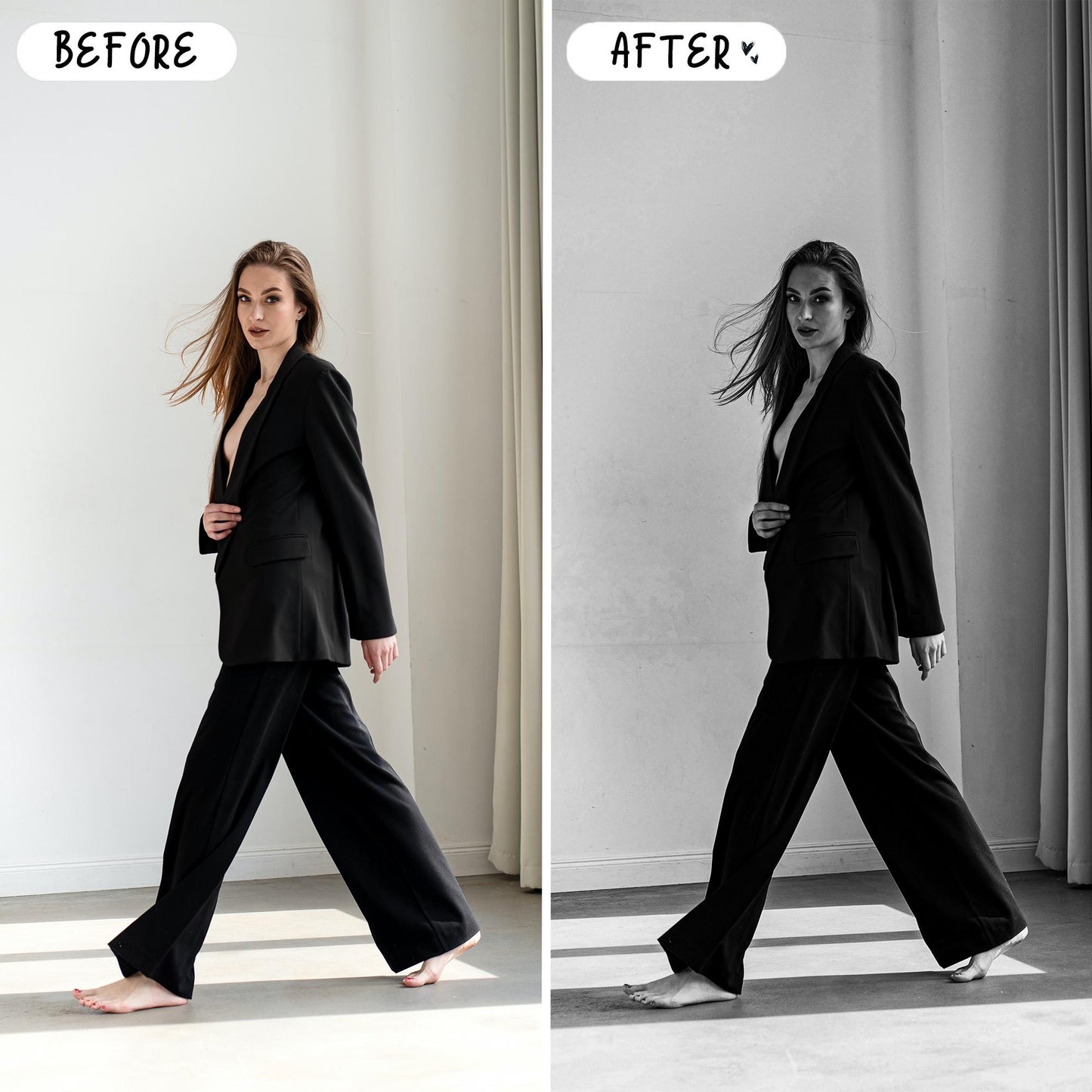 10 Editorial LIGHTROOM Presets Mobile & Desktop