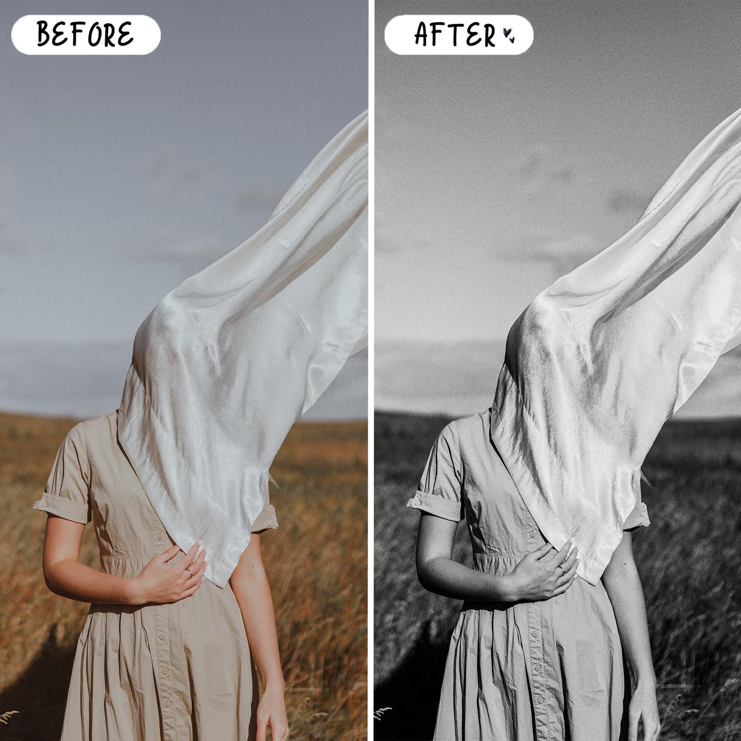 10 Editorial LIGHTROOM Presets Mobile & Desktop
