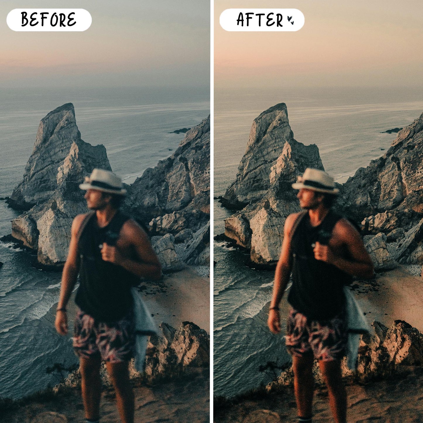 10 Ocean LIGHTROOM Presets Mobile & Desktop