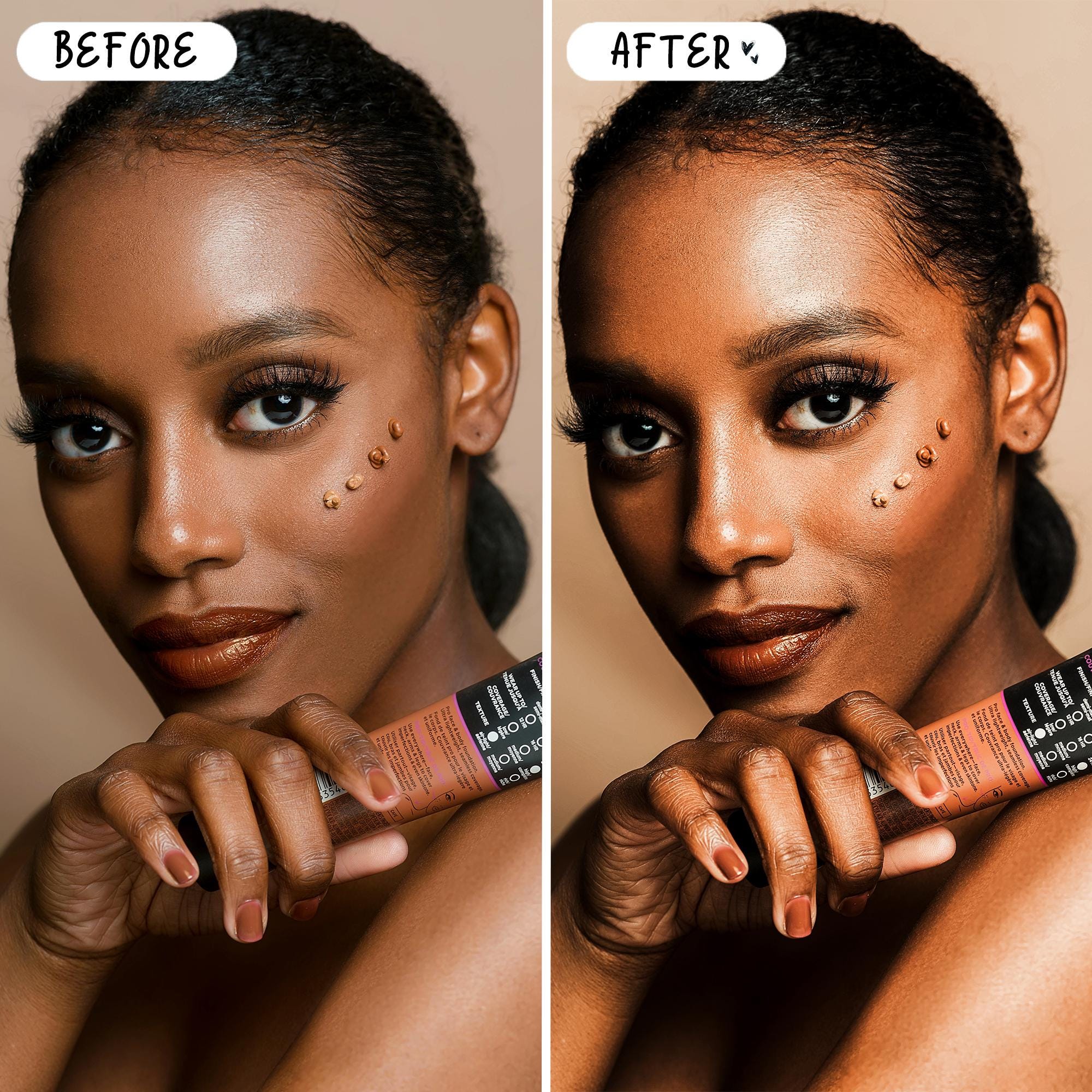 10 Portrait LIGHTROOM Presets Mobile & Desktop