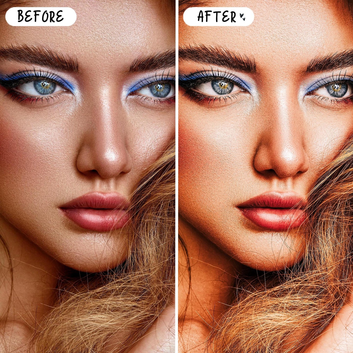 10 Portrait LIGHTROOM Presets Mobile & Desktop