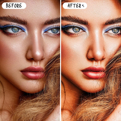 10 Portrait LIGHTROOM Presets Mobile & Desktop