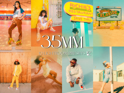 10 35mm LIGHTROOM Presets Mobile & Desktop