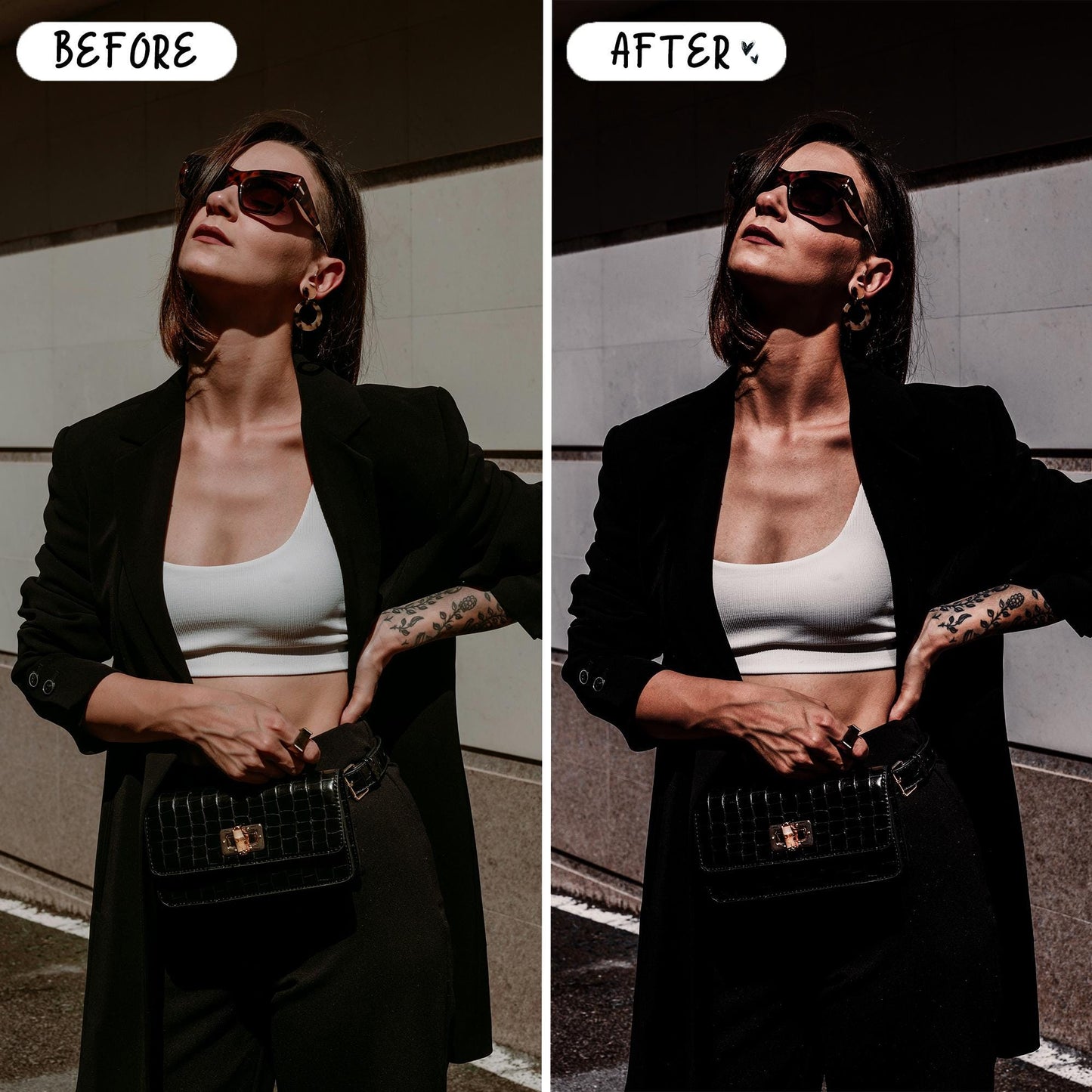 10 Silver LIGHTROOM Presets Mobile & Desktop