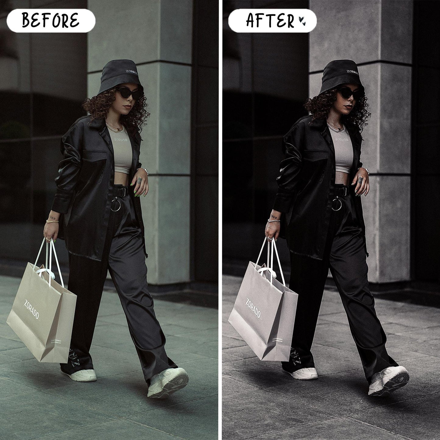 10 Silver LIGHTROOM Presets Mobile & Desktop